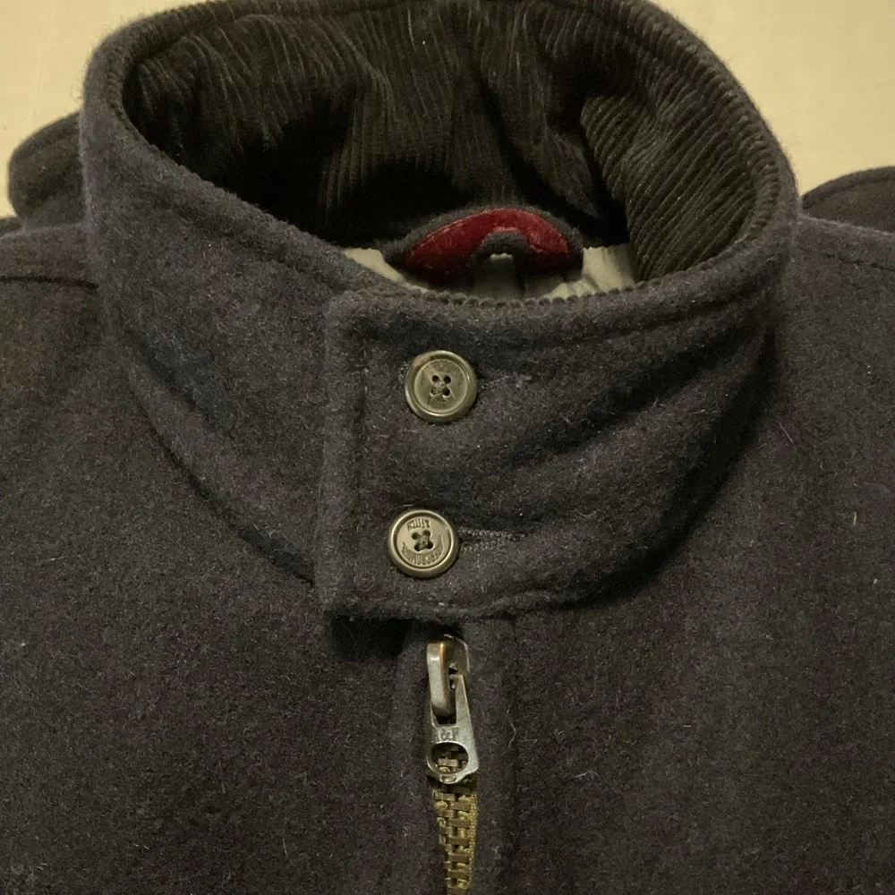 Abercrombie & Fitch‎ Men’s Wool-Blend Jacket Navy Blue